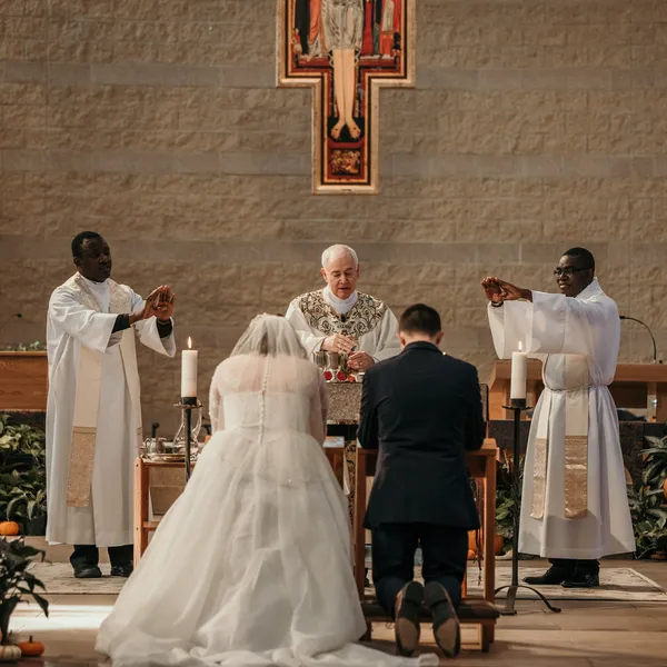 A Catholic wedding Mass